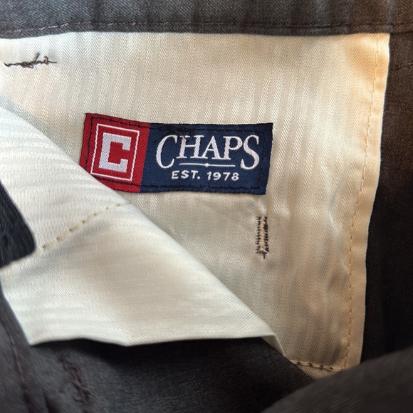 Chaps Dress Pants/Slacks - Grey - Size 7X - Picture 3 of 4